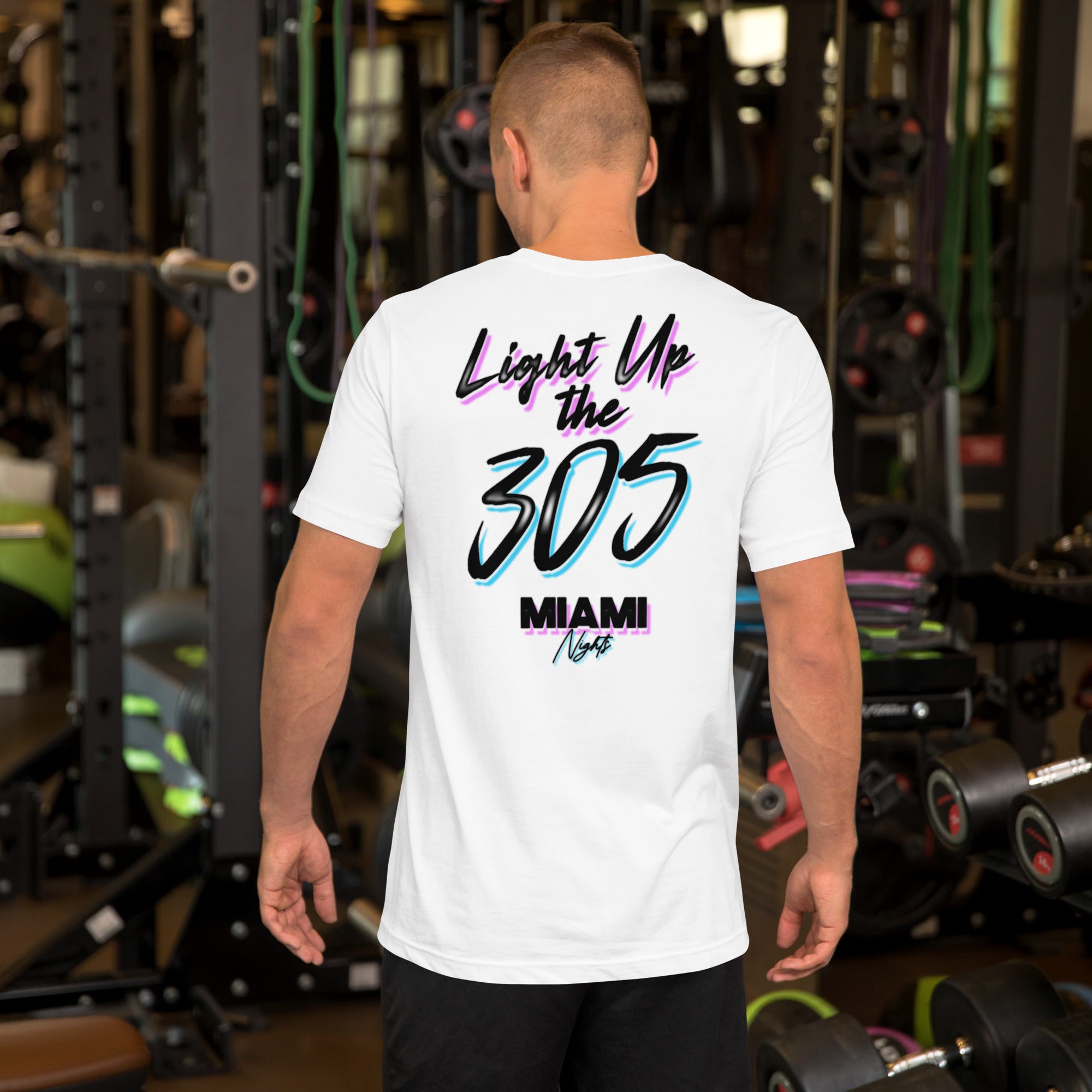 Miami Nights Classic Soft Airbrush Street Tee